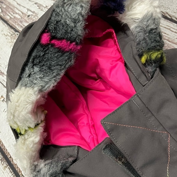 Kids Girls Spyder Ski Skiing Snowboarding Hooded Jacket Size XL - Picture 5 of 10